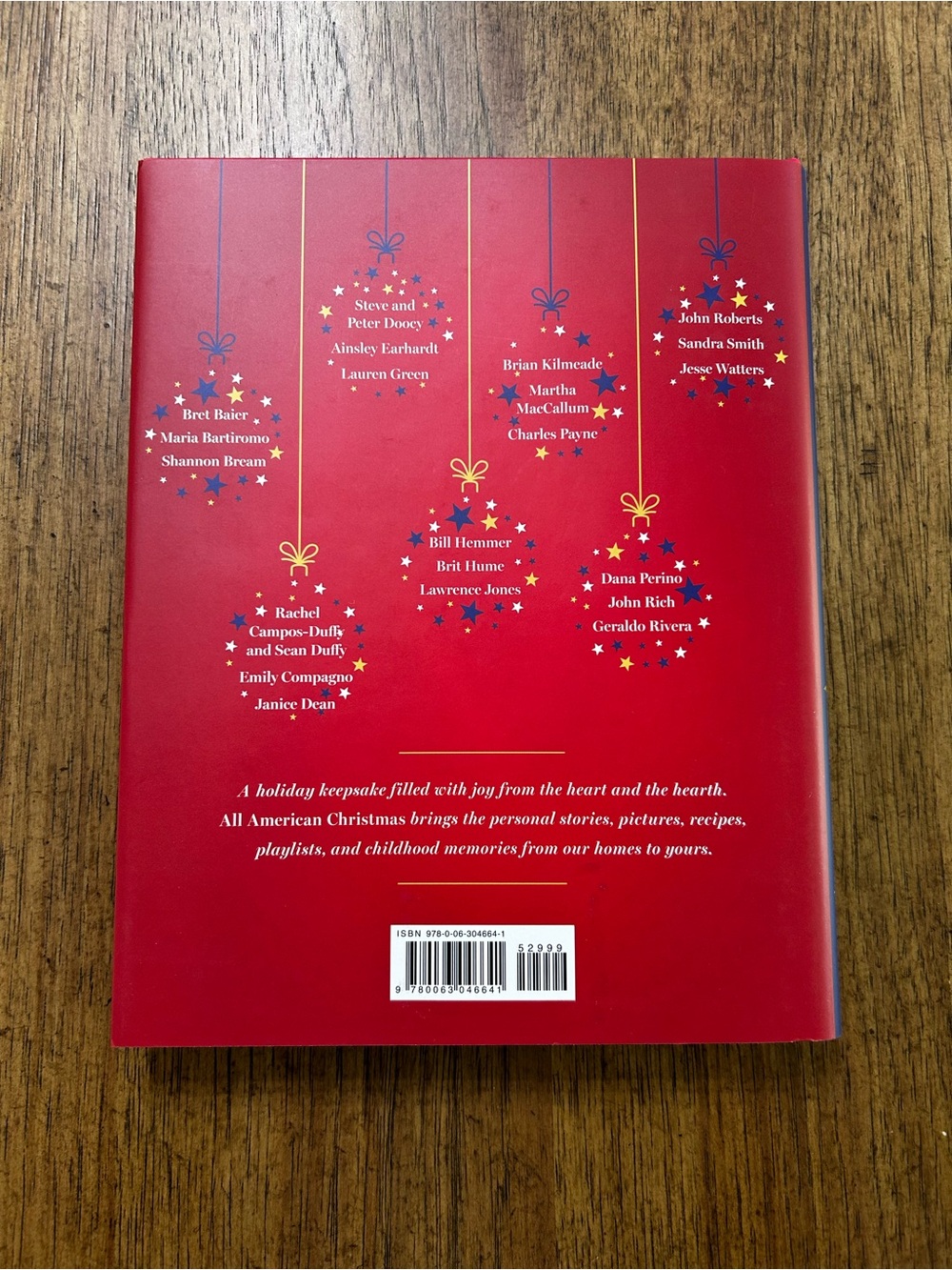 NEW All American Christmas - Red Hardcover Book (Fox News Books) - Picture 4 of 5